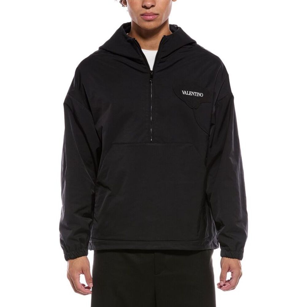 Valentino Mens  Garden Jacket, Black